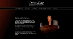 Desktop Screenshot of daveking-acoustics.com